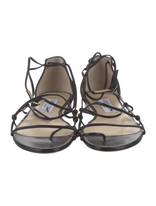 Jimmy Choo Leather Gladiator Sandals