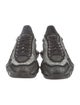 Jimmy Choo Glitter Mesh Accents Sneakers