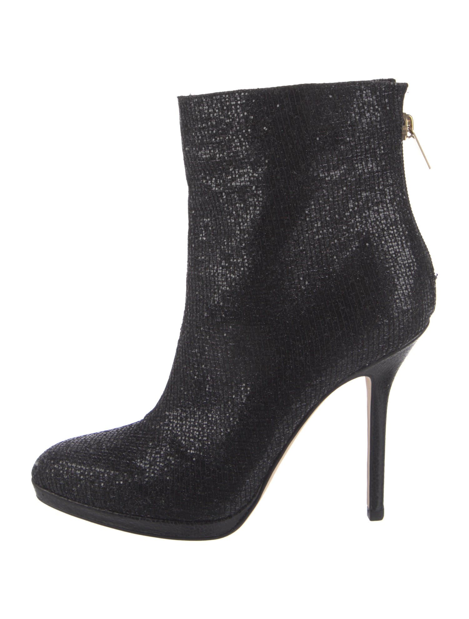 Jimmy Choo Glitter Patterned Boots