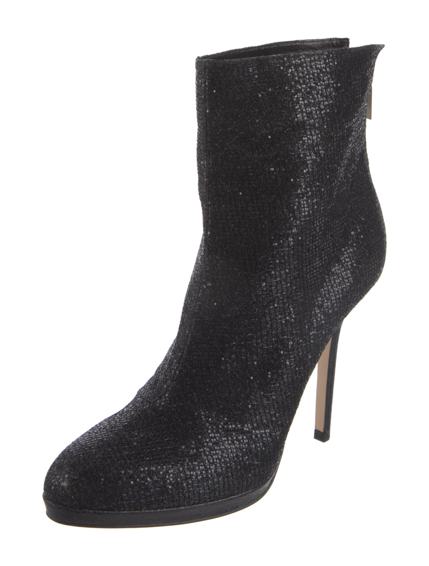 Jimmy Choo Glitter Patterned Boots