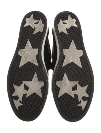 Jimmy Choo Velvet Sneakers