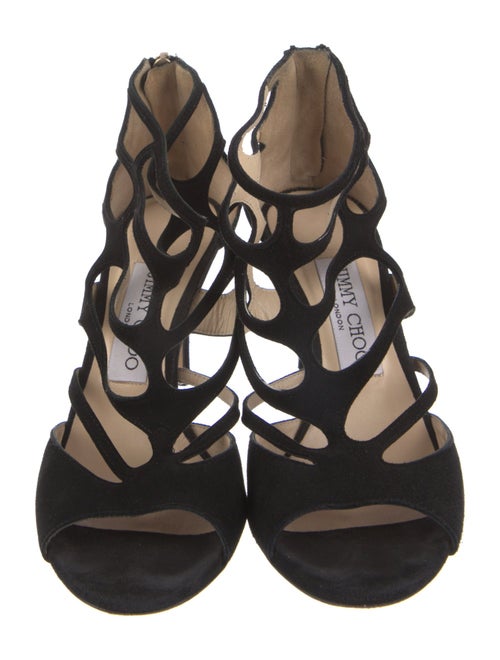 Jimmy Choo Suede Gladiator Sandals