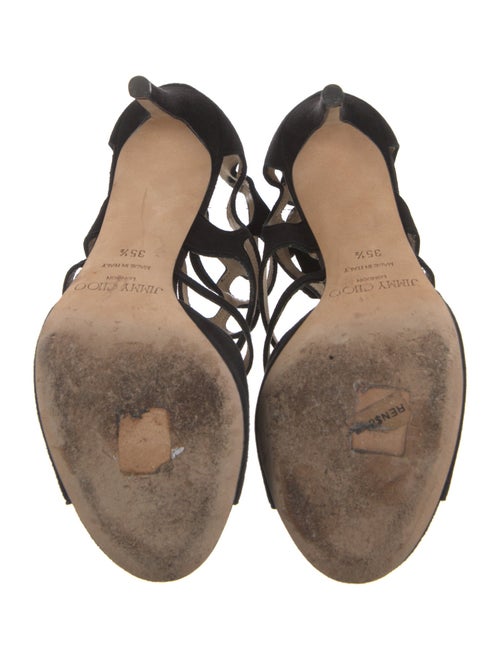 Jimmy Choo Suede Gladiator Sandals