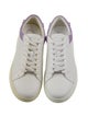 Jimmy Choo Leather Colorblock Pattern Sneakers