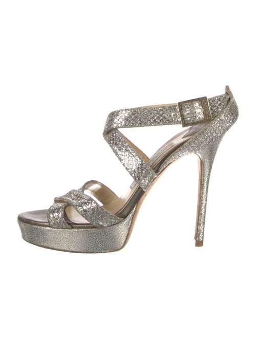 Jimmy Choo Glitter Sandals