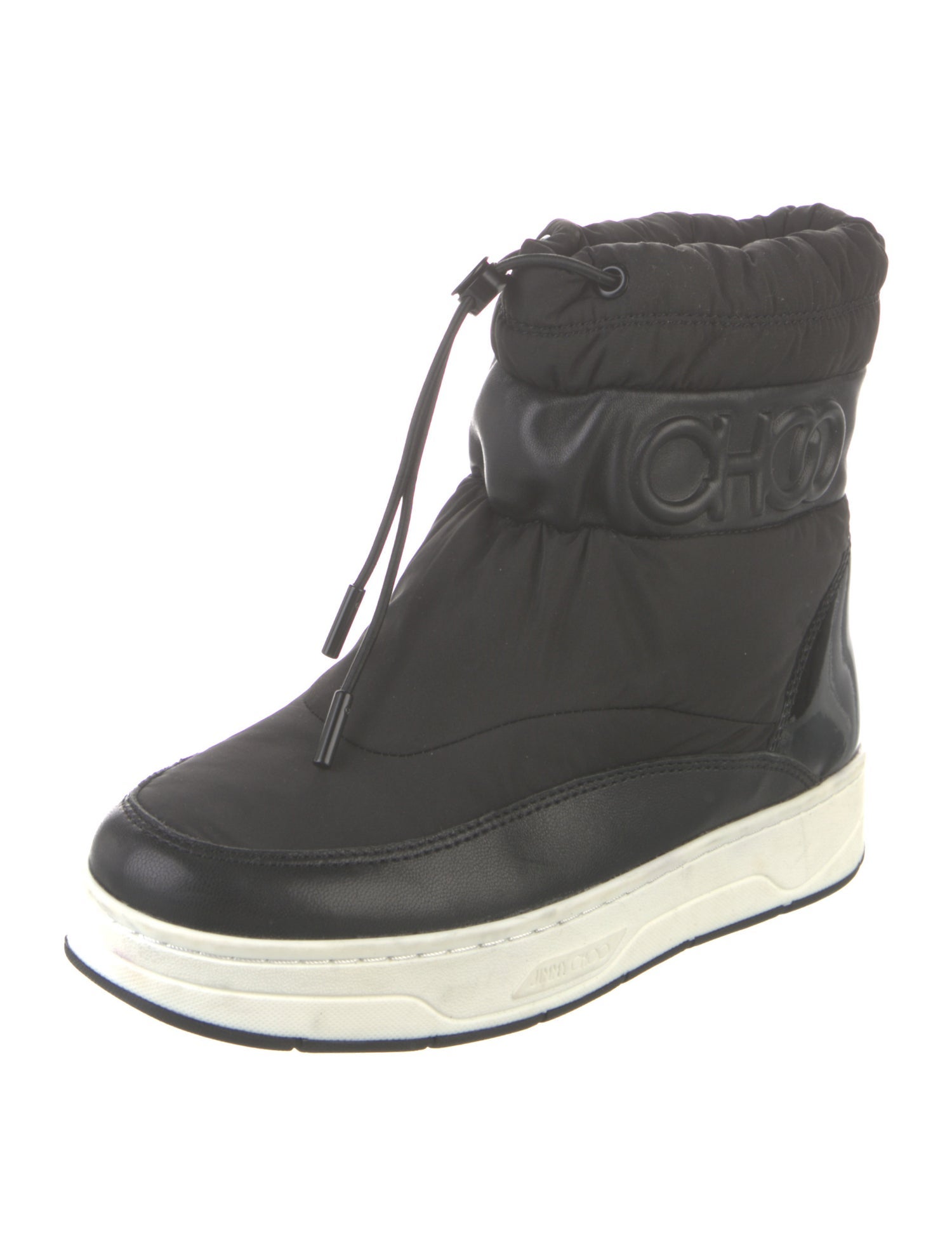 Jimmy Choo Nylon Lace-Up Boots