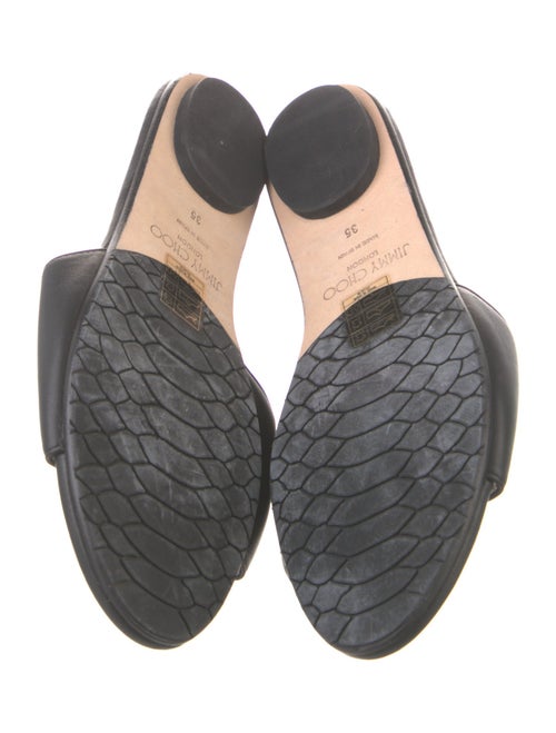 Jimmy Choo Leather Slides