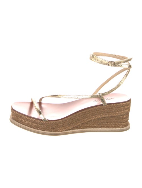 Jimmy Choo Leather Espadrilles