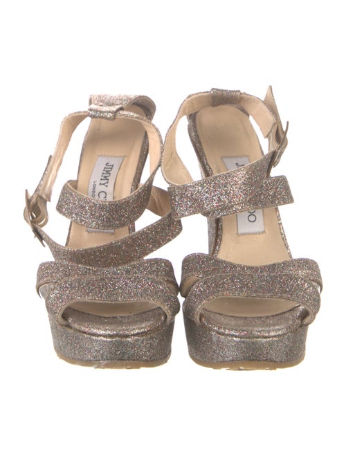 Jimmy Choo Glitter Espadrilles