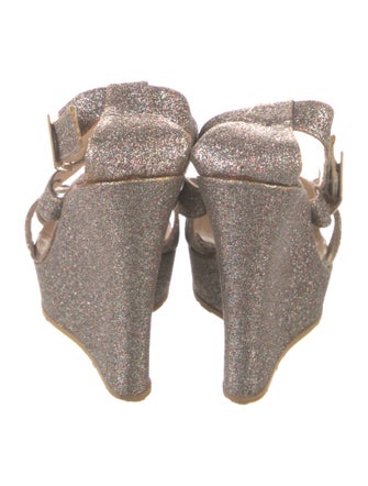 Jimmy Choo Glitter Espadrilles