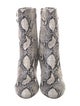 Jimmy Choo Snakeskin Animal Print Boots
