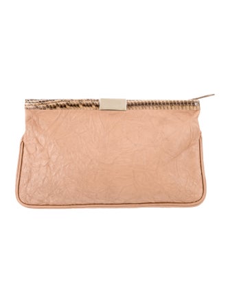 Jimmy Choo Leather Clutch