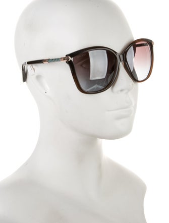 Jimmy Choo Tatti Oversize Sunglasses