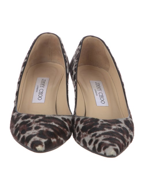 Jimmy Choo Ponyhair Animal Print Pumps