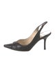 Jimmy Choo Leather Slingback Pumps