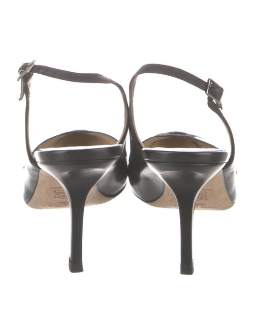 Jimmy Choo Leather Slingback Pumps