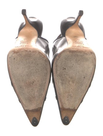 Jimmy Choo Leather Slingback Pumps