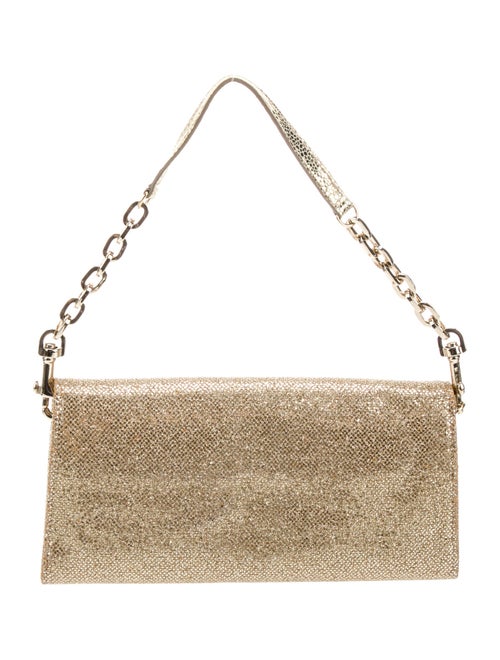 Jimmy Choo Glitter Top Handle Bag