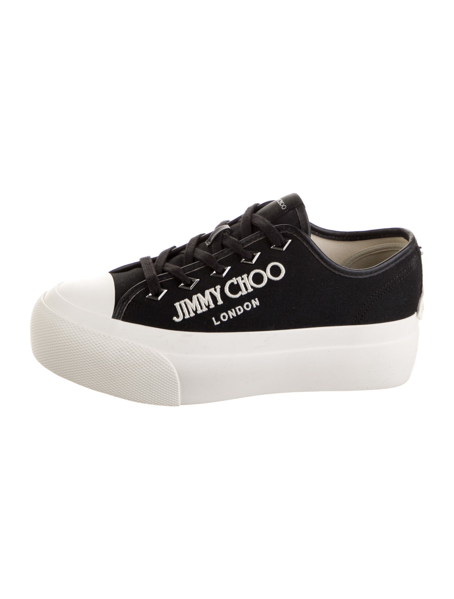 Jimmy Choo Canvas Sneakers