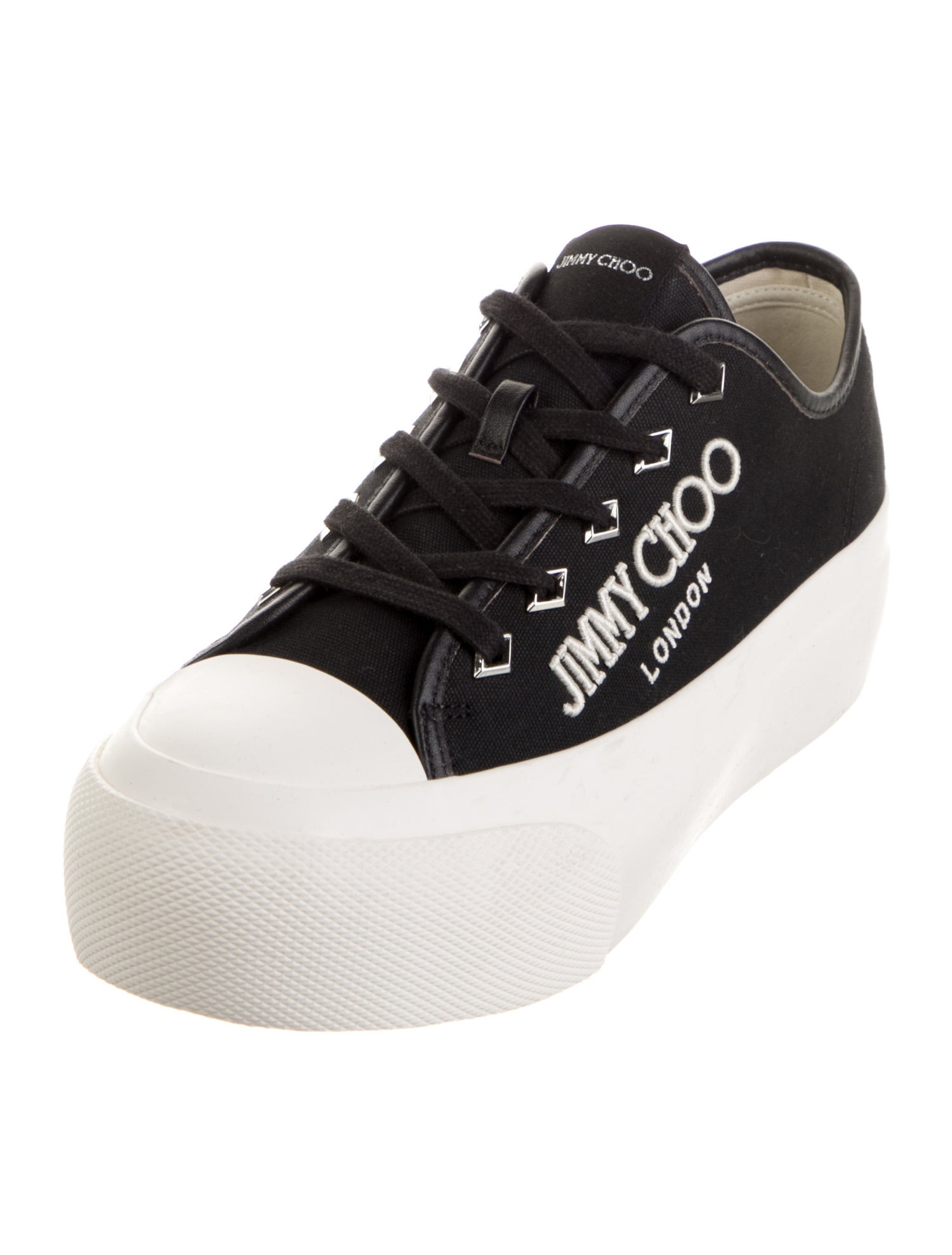 Jimmy Choo Canvas Sneakers