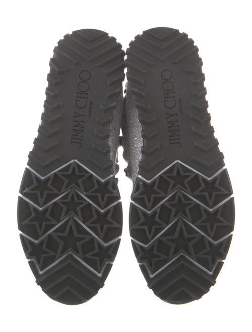 Jimmy Choo Glitter Sock Sneakers