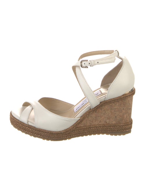 Jimmy Choo Leather Espadrilles