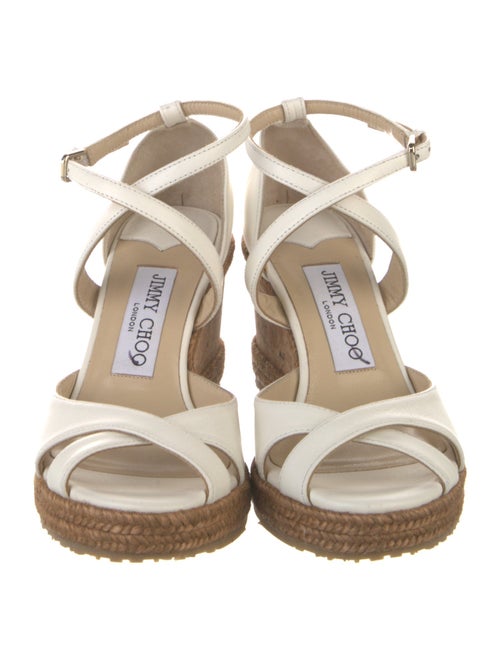 Jimmy Choo Leather Espadrilles