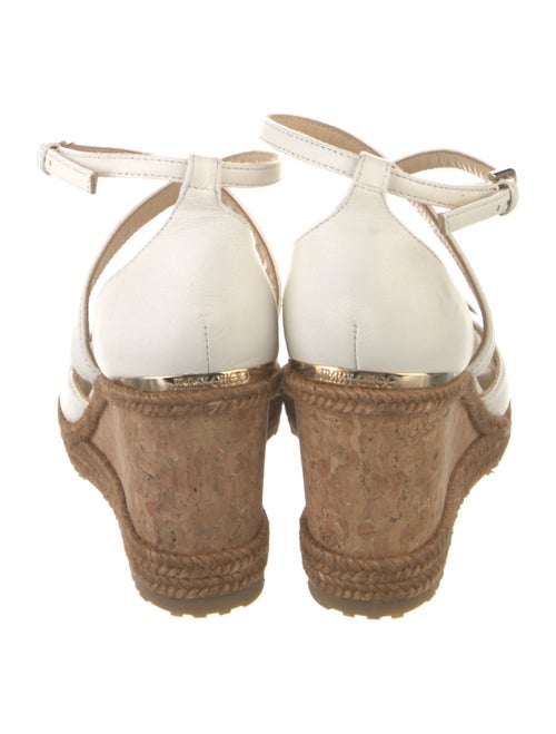 Jimmy Choo Leather Espadrilles