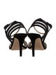 Jimmy Choo Suede Mesh Accents Sandals
