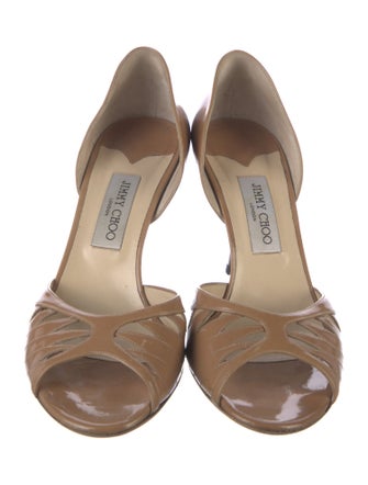 Jimmy Choo Patent Leather Sandals