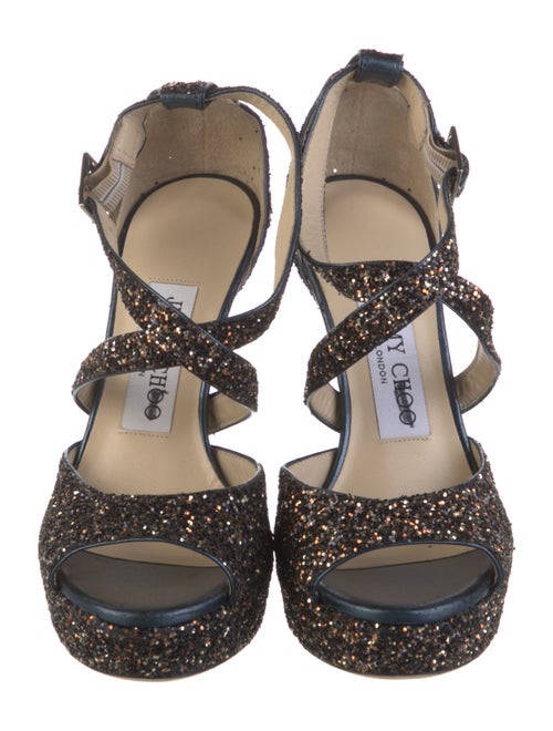 Jimmy Choo Glitter Pumps