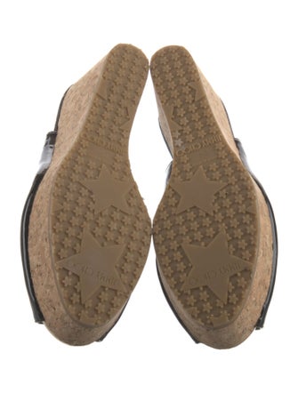 Jimmy Choo Patent Leather Slingback Sandals