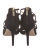 Jimmy Choo Suede Cutout Accent Sandals