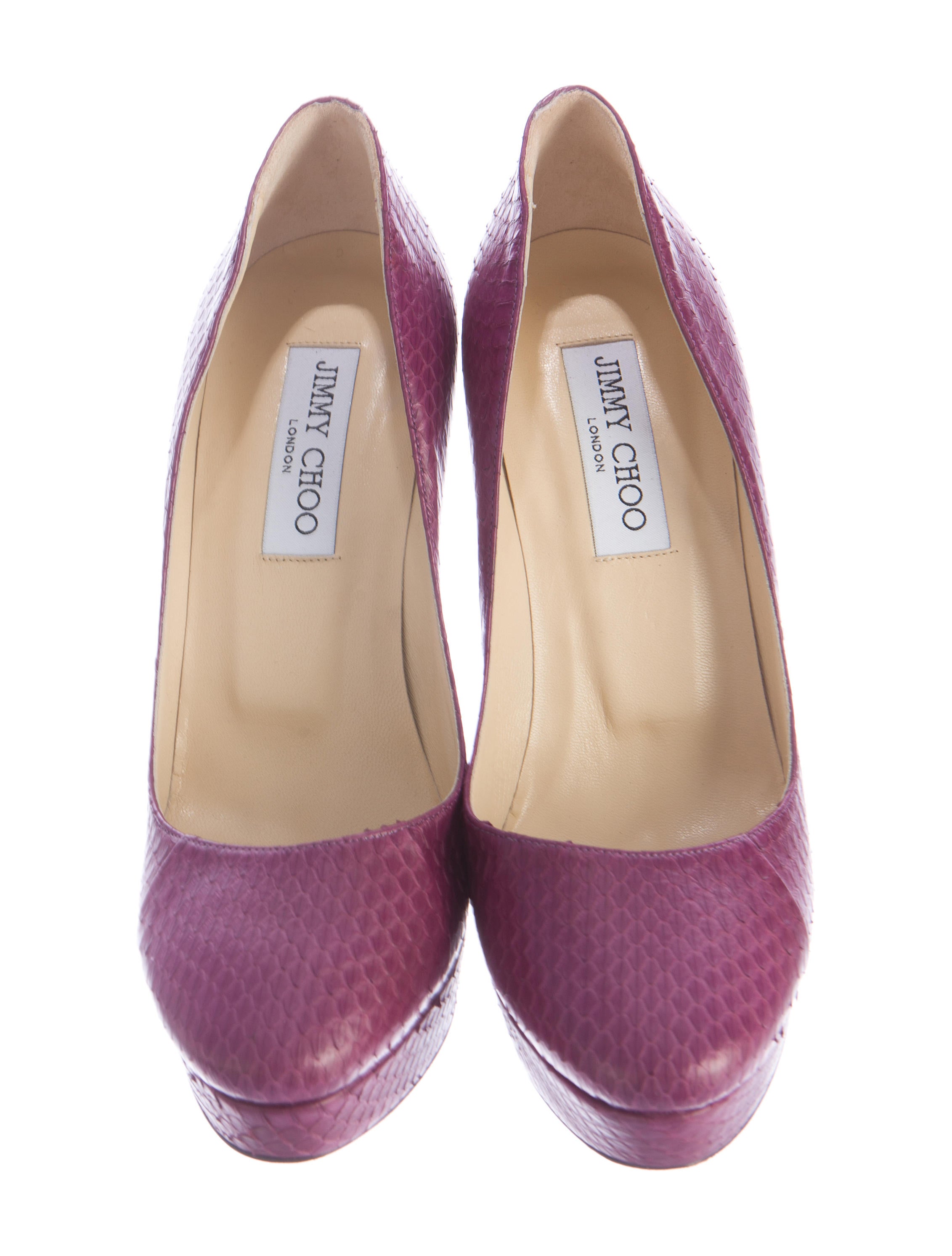 Jimmy Choo Anaconda Alex Platform Pumps Shoes JIM47438 The RealReal