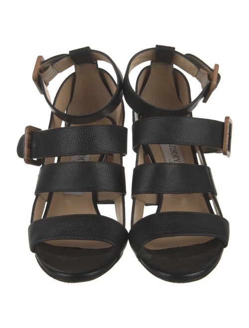 Jimmy Choo Leather Gladiator Sandals