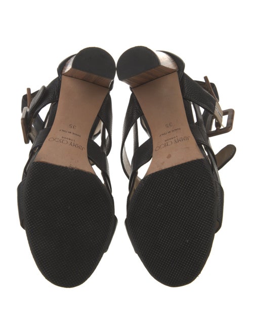 Jimmy Choo Leather Gladiator Sandals