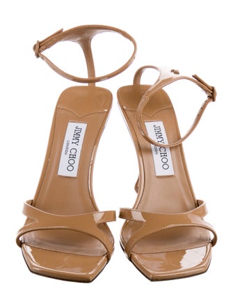 Jimmy Choo Patent Leather Sandals
