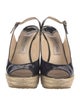 Jimmy Choo Patent Leather Colorblock Pattern Slingback Sandals