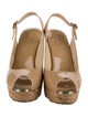 Jimmy Choo Patent Leather Slingback Sandals