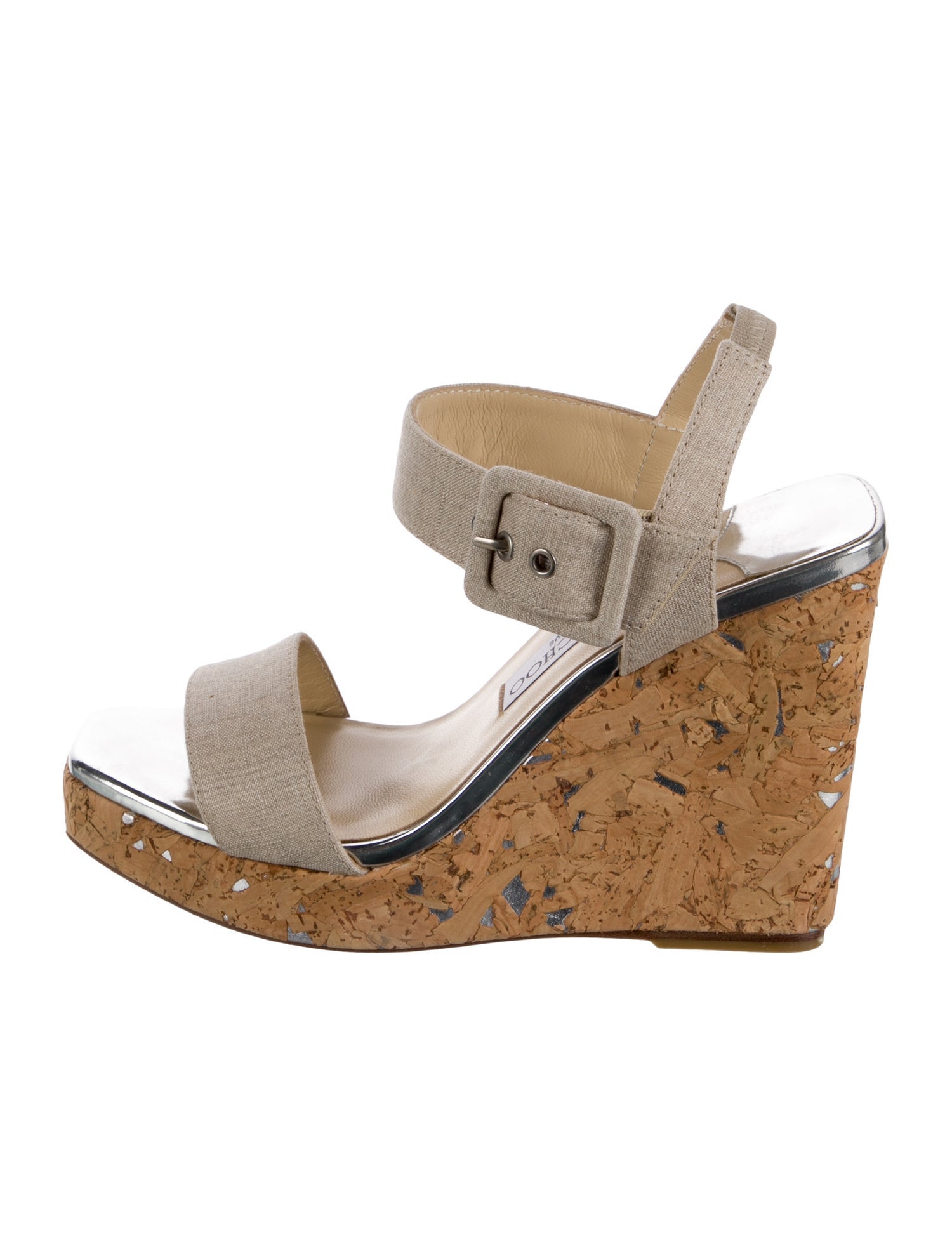 Jimmy Choo Canvas Espadrilles