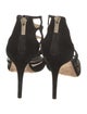 Jimmy Choo Suede Animal Print Pumps