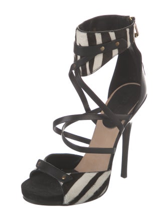 Jimmy Choo Ponyhair Gladiator Sandals