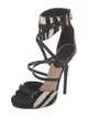 Jimmy Choo Ponyhair Gladiator Sandals