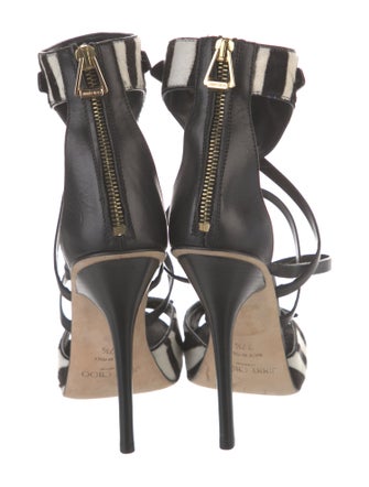 Jimmy Choo Ponyhair Gladiator Sandals