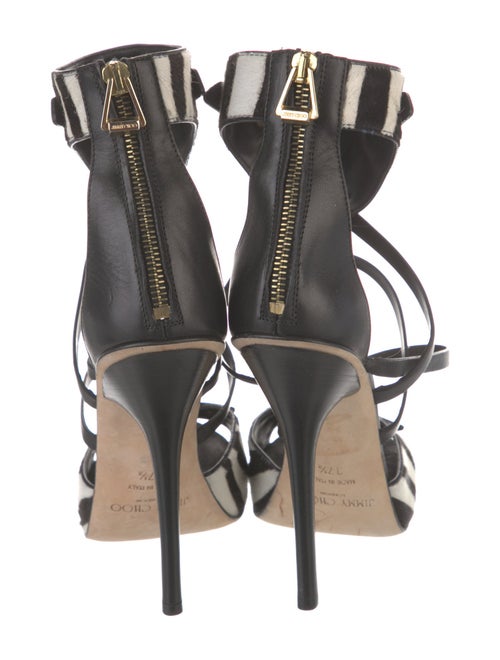 Jimmy Choo Ponyhair Gladiator Sandals