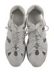 Jimmy Choo Leather Cutout Accent Sneakers