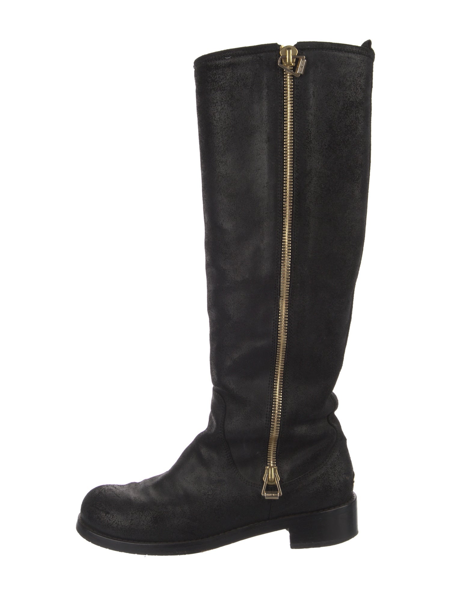 Jimmy Choo Suede Riding Boots