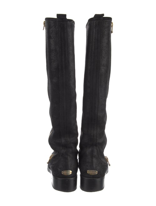 Jimmy Choo Suede Riding Boots