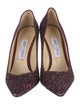 Jimmy Choo Glitter Glitter Accents Pumps