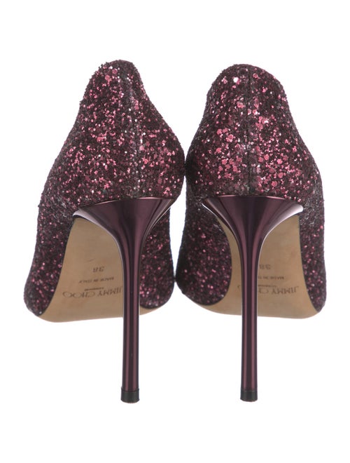 Jimmy Choo Glitter Glitter Accents Pumps